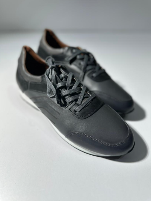 Derbies Sport Chic – Noir (Élégance moderne & confort toute la journée)