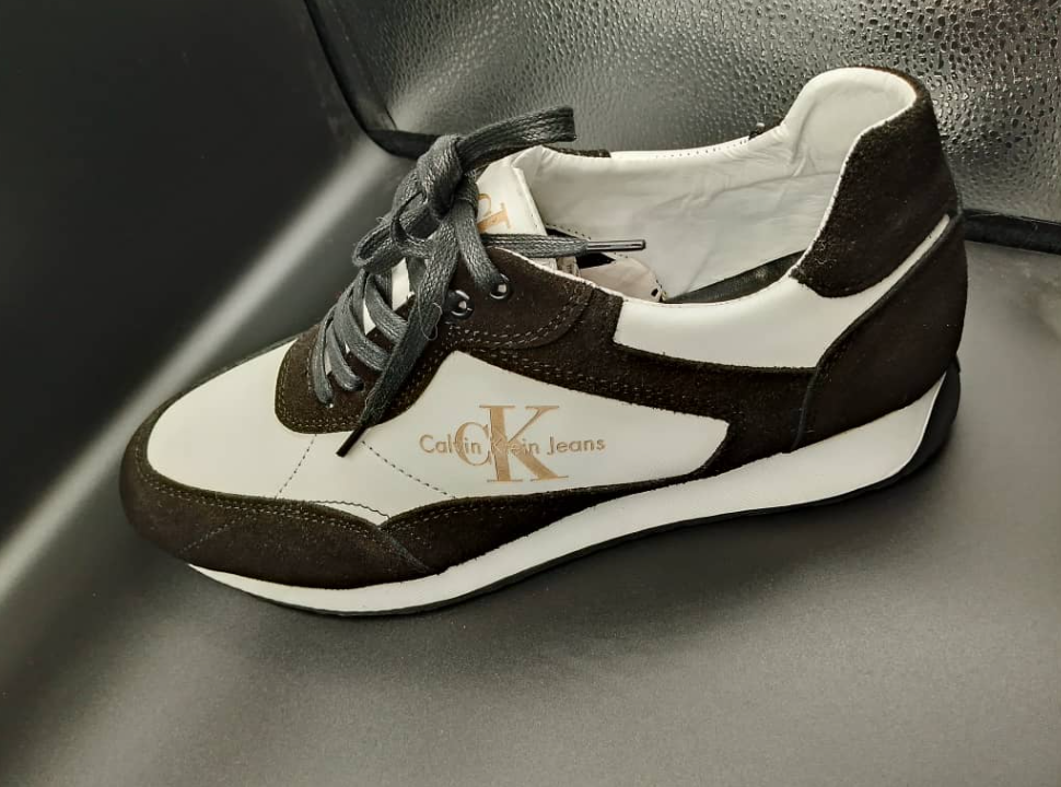 Calvin Klein Jeans - Beige /Écru cuire + daim – Image 4