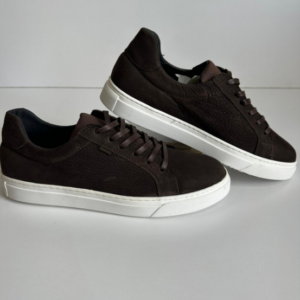 Sneaker minimaliste Cuir + Daim