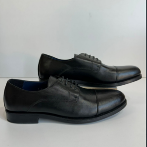 Souliers type Derby cuir lisse bout rapporté