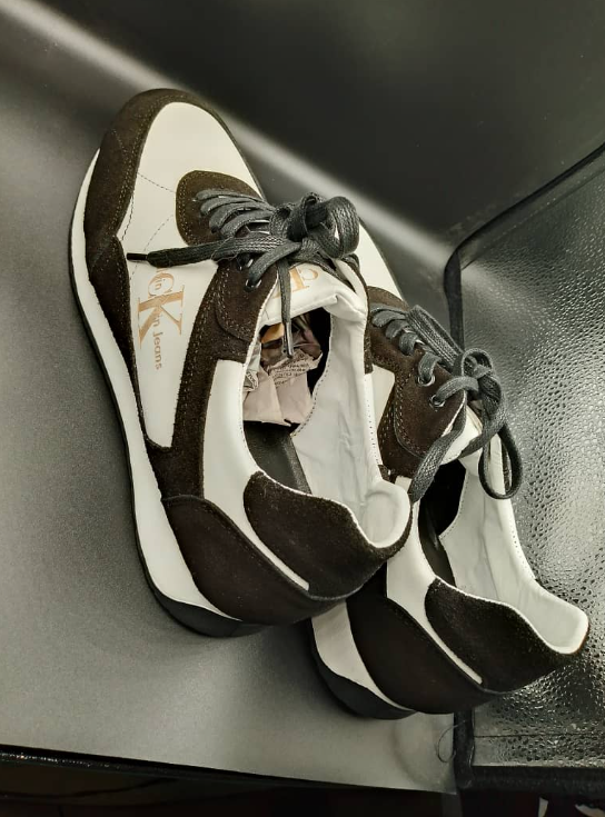 Calvin Klein Jeans - Beige /Écru cuire + daim – Image 5